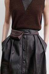 Double Wrap Hamecon Card Slot Belt - Rachel Comey Fine Craftsmanship